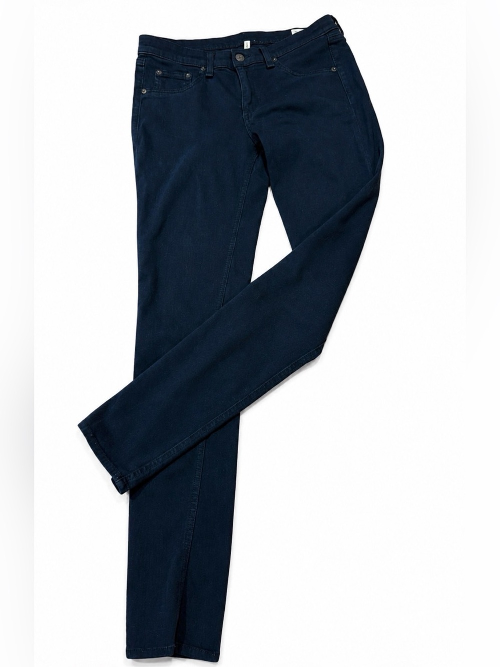 Rag & Bone Jean Womens 29 Black Skinny Stretch Jeans Designer Premium Denim